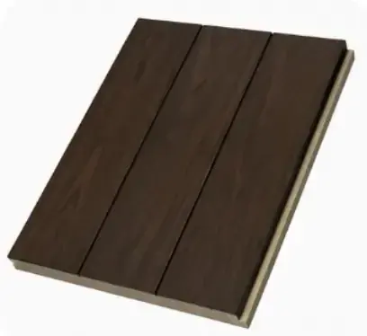 SPC Architectural Wall Panel — Dark Walnut